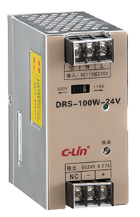DRS-100W/120W/150W指示灯导轨式开关电源