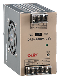 DRS-200W/250W/350W指示灯导轨式开关电源